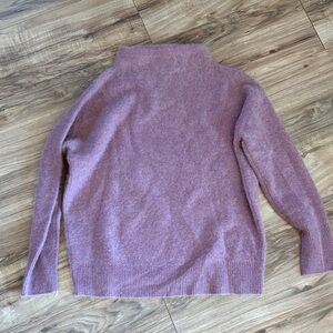 Vince Dusty Purple Turtleneck Sweater